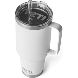 YETI Rambler Straw Cup, White, 42 oz (1242 ml)