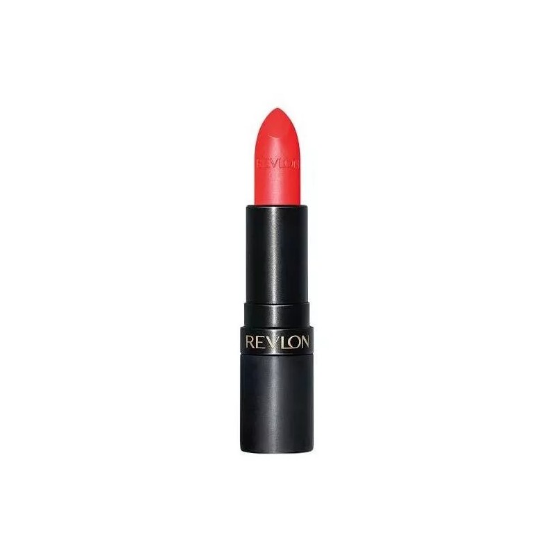 Revlon Labial Super Lustrous Revlon 007 On Fire Matte
