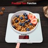 ACCUWEIGHT 201 Digital Kitchen Scales Food Scale with Tempered Glass