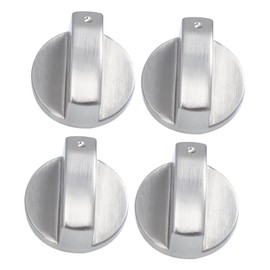 CAXUSD Electric Range Knob Set 4pcs Stove Knobs for Gas Oven Zinc Alloy Durable Easy to Use