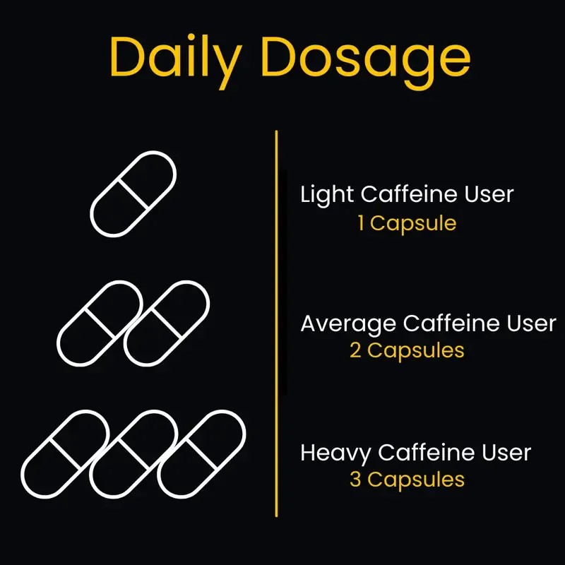 Focus Booster | Caffeine Supplement with L-Theanine and Lion's Mane