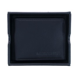 LONDON FOG Men's Bifold Wallet with Valet Tray, Black