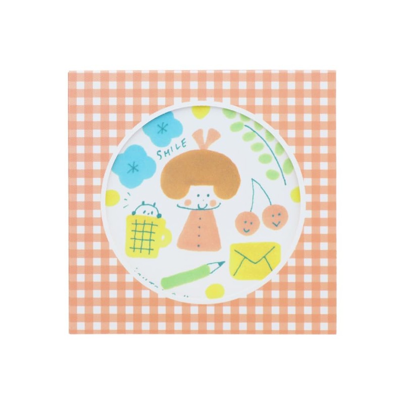 Sunstar Stationery S2846870 Mizutama Note, Square, Red