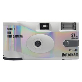 Vetrokam 855408 SUC-NB400/27 Lens Film with Round Cord Strap (1 Black or Beige) 27 Photos with Flash