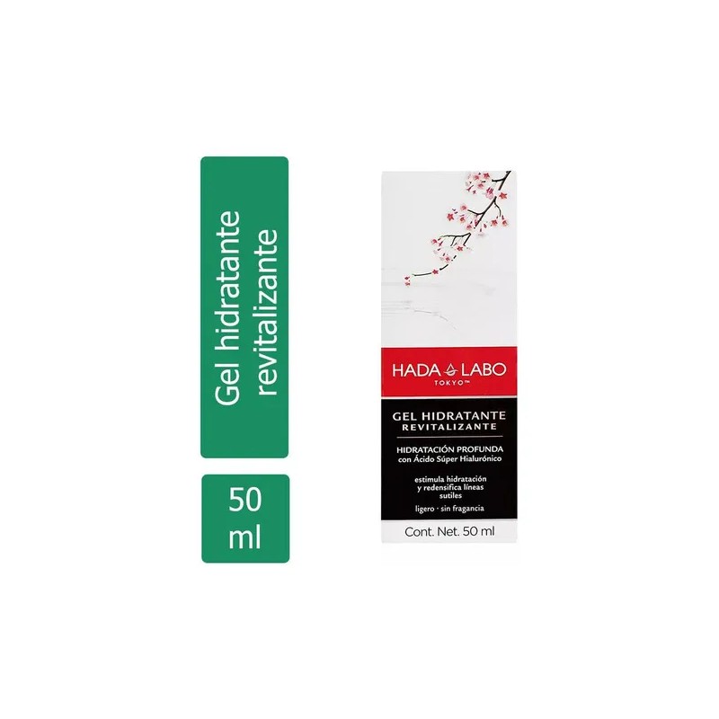 Hada Labo Gel Hidratante Revitalizante Facial 50 ml Repara la