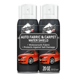 Scotchgard Auto Fabric & Carpet Water Shield, 20 Ounces (Two, 10 Ounce Cans)