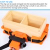 Pack of 4 Tie Belt Clamp, Quick Clamp, Corner Strap,