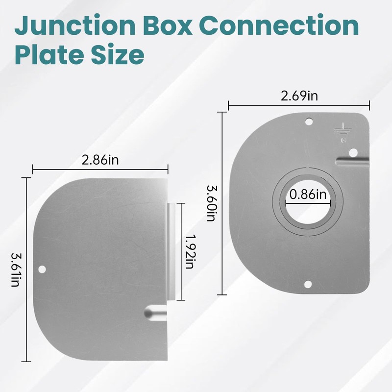 AM29892 Junction Box Connection Plate for Rheem Water Heater and