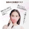 [医食同源ドットコム] iSDG 立体型スパンレース不織布カラーマスク SPUN MASK (スパンマスク) 個包装 7枚入り ホワイト