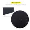 Anti static Vinyl Turntable Record Pad Antistatic Flat Soft Genuine