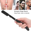 Men's Straight Edge Razor Stainless Steel Manual Razor for Barber