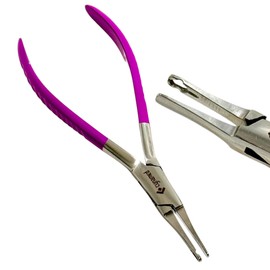 Nose Pad Arm Adjusting Pliers Eyeglass Arms Frame Eyeglasses Nose Pad Remover, Multi-purpose Optical Optician Tool for Glasses Repair Assembling & Adjusting (#22N Purple)