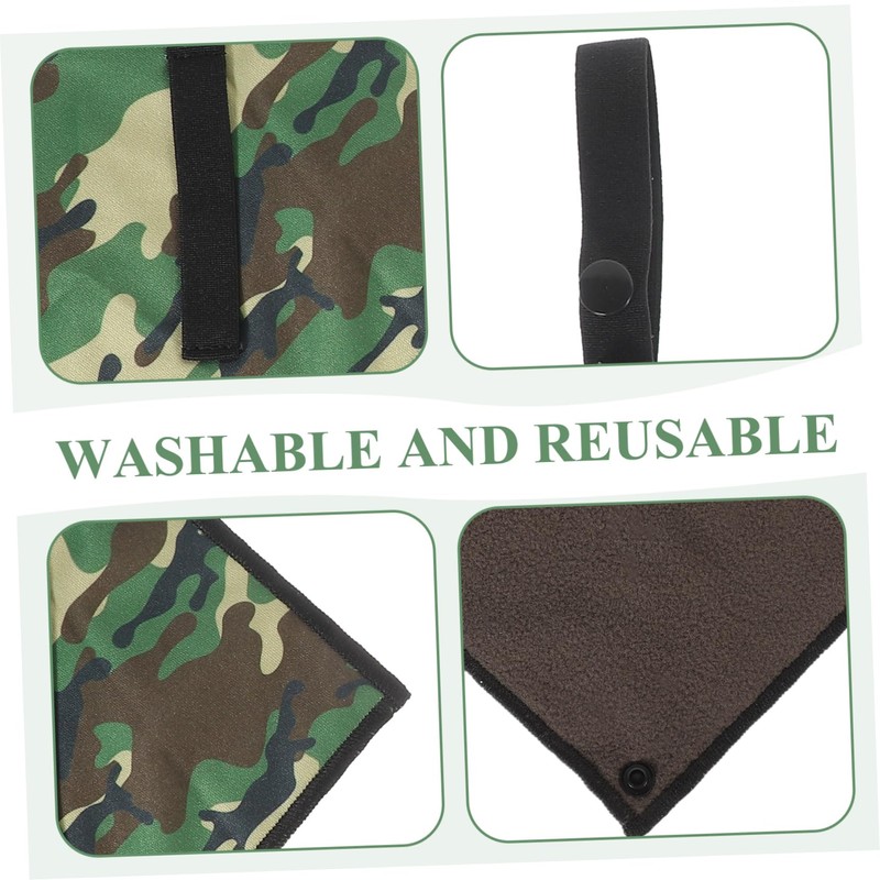 FOMIYES 2-piece Washable Pee Cloth for Women Reusable Hiking Accessory