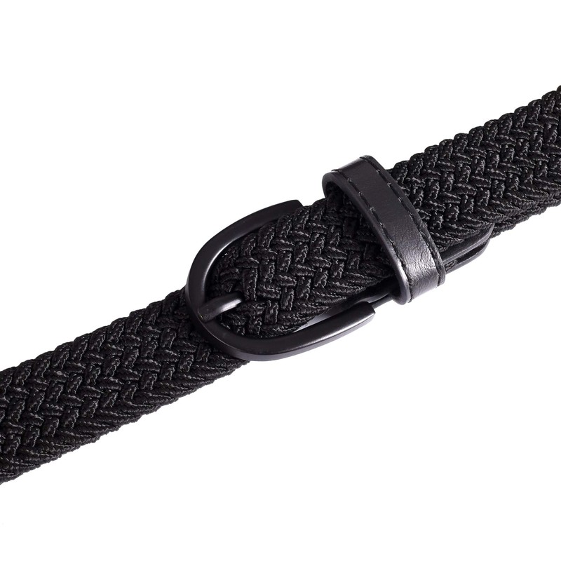 Mile High Life Junior Braided Elastic Stretch Belt | Pin