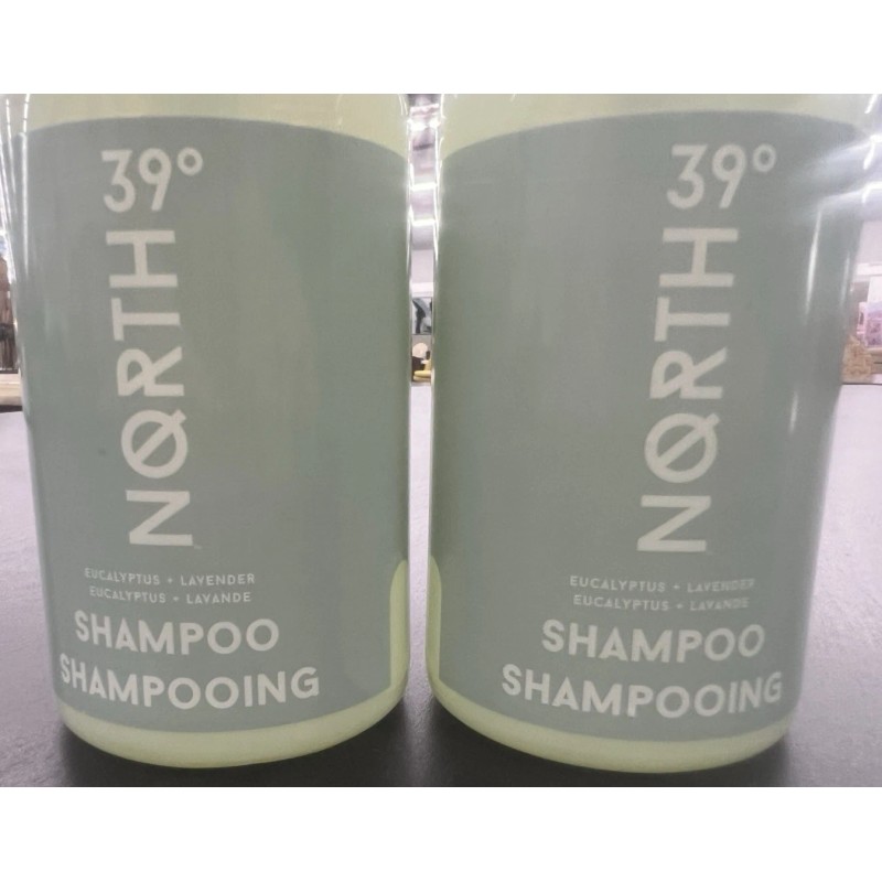 39 Degrees North 2 Bottles 39 Degrees North SHAMPOO Eucalyptus