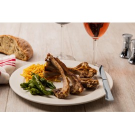 Arcos,702300,Table AA8Messer -Steakmesser Set 6Stück (6 Messer) - Monoblockaus einem Stück Edelstahl 110 mm - Farbe Silber