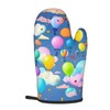YYHWHJDE Colorful Balloons Prints Quality Oven Mitts and Pot Holders