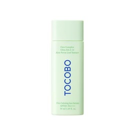 TOCOBO Cica Calming Sun Serum SPF50+ PA++++ 50 ml Protector Solar Facial Calmante e Hidratante