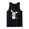 Crazy Loaded Pistol Psycho Bunny Shirt - Cartoon T-Shirt Tank