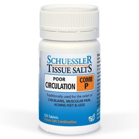Schuessler Martin & Pleasance Schuessler Comb P Poor Circulation 125 Tablets