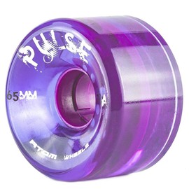 Atom Skates Outdoor Quad Roller Wheels 78A Atom Pulse 65x37 Purple 65x37 Purple / 2 Wheels
