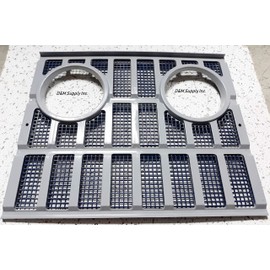 1111-5409 Grille to fit Ford Tractor with Light Holes 2100 2110 2120 2300 2310 3100 3120 3150 3300 3400 3500 4100 4110 4140 5100 5340