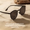 Cyxus P1568 Folding Sunglasses, Polarized Lenses, UV Protection, Small Face