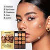 Joyeee Contouring Makeup Palette for Beginners, 9 Colors Large Pro