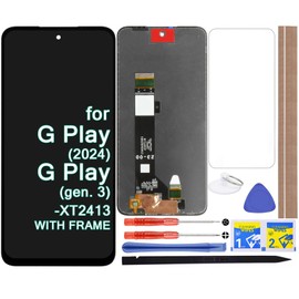 LCD Screen Replacement Touch Digitizer Display Assembly for Motorola Moto G Play 2024 XT2413 XT2413-1 XT2413-2 XT2413-3 G Play Gen 3 XT2413V 6.5"