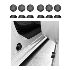 Car Door Cushion for Mazda CX8 CX5 CX30 MX30 MAZDA3 MAZDA2 MAZDA6 CX60 Roadster Car Door Shock Protection Cushion Shock Absorbing Sound Insulation Noise Muting Black