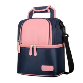 Mengshen Leche Materna a Prueba de agua Mochila con biberón para bebés - Lonchera portátil con aislamiento térmico/Gran capacidad Congelador para trabajo Mujeres Hombres Niños