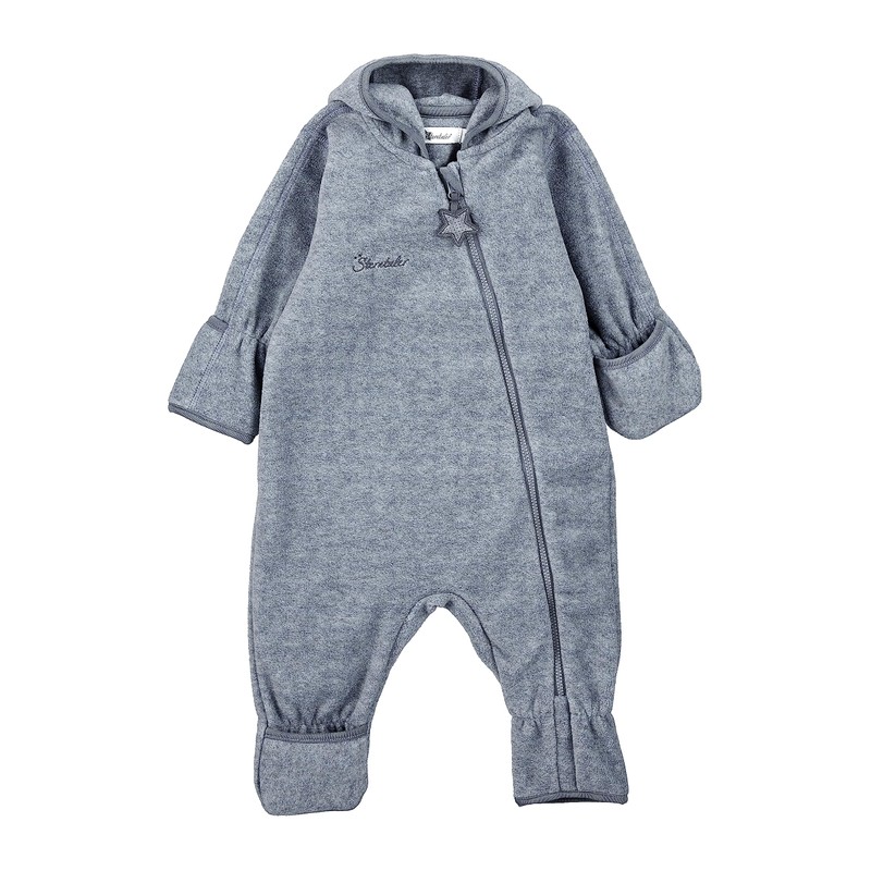 Sterntaler Baby Jumpsuit, Unisex, lightgrey