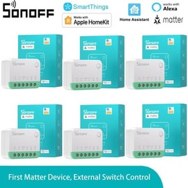 Extreme MATTER SONOFF HOMEKIT Relay Switch Supported Wi-Fi EWELINK Smart [NIR4M] / 익스트림 MATTER SONOFF HOMEKIT 릴레이 스위치 지원 와이파이 EWELINK 스마트 [NIR4M]