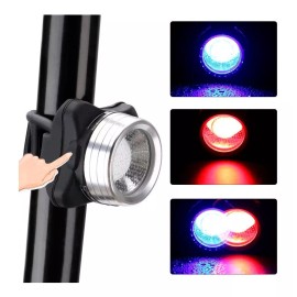 OEM Luz Seguridad Nocturna Clip Rojo Azul Recargable Multifuncio