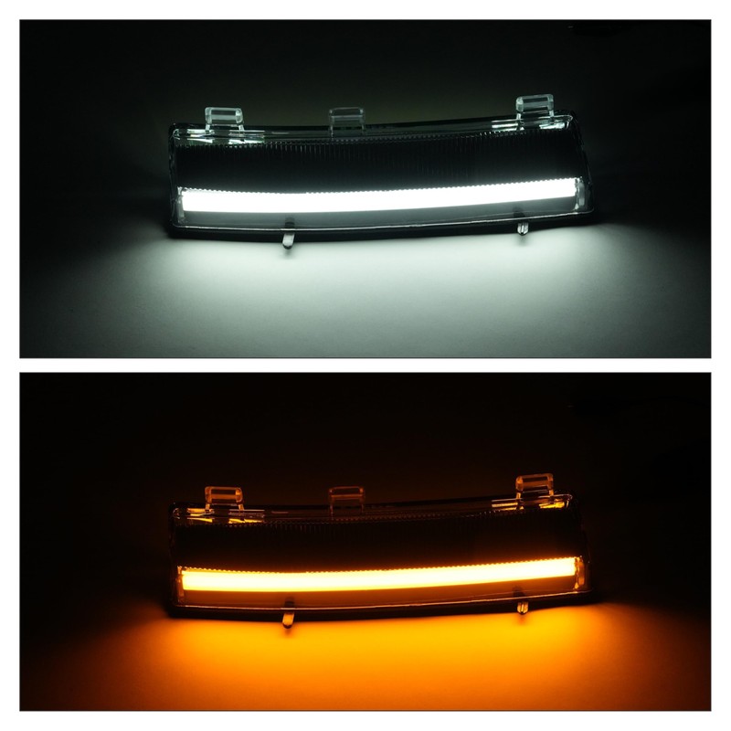 HECASA Pair LED Turn Signal Light Compatible with 2006-2009 Nissan