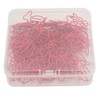 100pcs Paper Clips Prevent Slip Cute Rabbit Shaped Decorative Bookmark