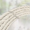 G2PLUS 14 mm Beige Cotton Cord, 10 m Thick Cotton