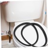 KONTONTY 2pcs Toilet Stool Fixing Ring for Commode Chairs Removable