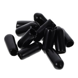 WOONEKY Headwear Supply 100pcs Rubber End Caps for Hair Band Easy to Use and Install