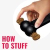 Kong Extreme Goodie Bone, Color Negro, Grande