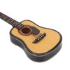 Miniature Wooden Guitar Model Exquisite Realistic Mini Musical Ornaments with