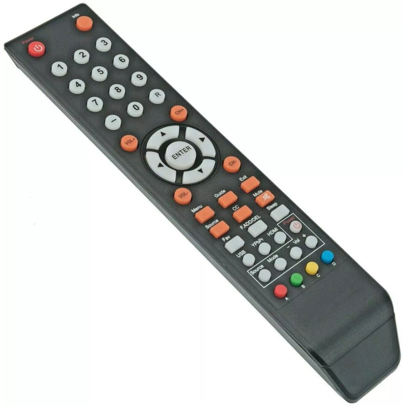 Unbranded SCEPTRE TV Remote 8142026670003C for X505BV-FSRC U505CVUM X322BV-SR X505BV-F