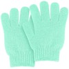 MOLOPPO Bath Glove 2PCS Use Loofah Sponge Exfoliating Body Scrubber