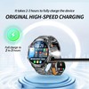 BOVUGAC [1 Pack] for LIGE 2025 New 1.85 Inch SmartWatch