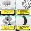 W10734521 Washer Clutch Kit Compatible with Whirlpool Maytag Kenmore Crosley,