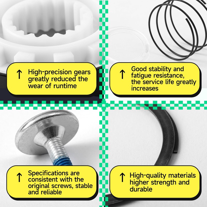 W10734521 Washer Clutch Kit Compatible with Whirlpool Maytag Kenmore Crosley,