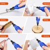 VickyHome Cordless Rotary Tool Kit 3.7V Multi Tool Kit with