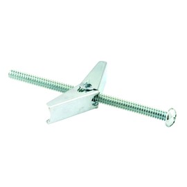 Prime-Line MP10531 Toggle Bolts, 3/16 In. x 3-In., Steel, Zinc Plated (50 Pack)