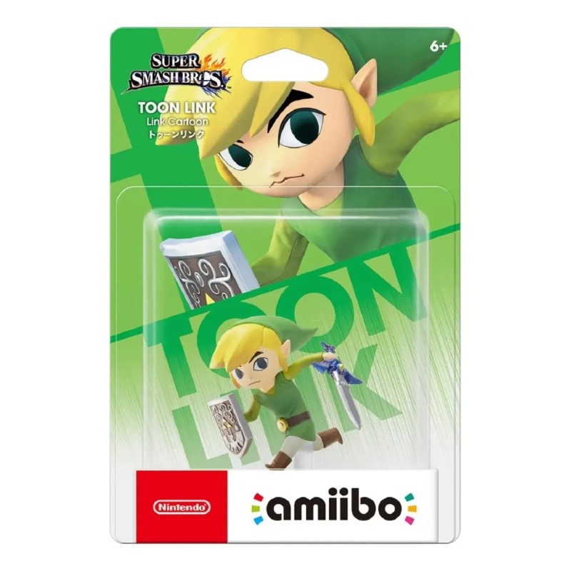 Amiibo Toon Link - Super Smash Bros Nuevo (Usado)