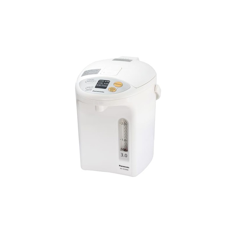 Panasonic 3.2qt Water Boiler Electric Hot Water Dispenser Countertop w/Slow-Drip